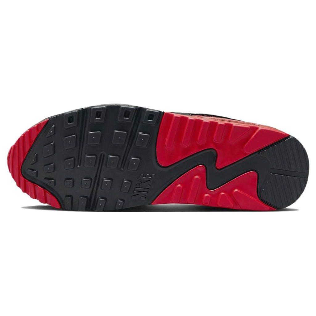 Nike Air Max 90 Anthracite Mystic Red Мужские кроссовки Black Summit-White FB9658-001