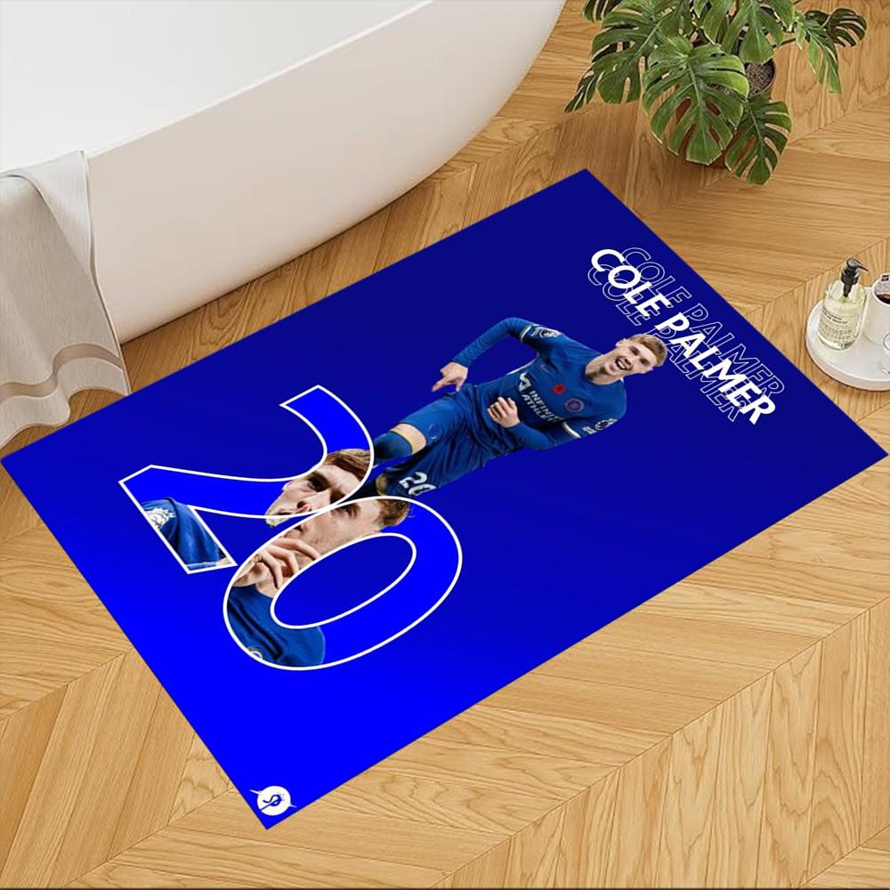 Chelsea Fc Football Player Floor Mat Perfect for Game Room Kitchen Bedrooms Dining Room Anti-slip Rug Office home decor Birthday/Christmas Gift