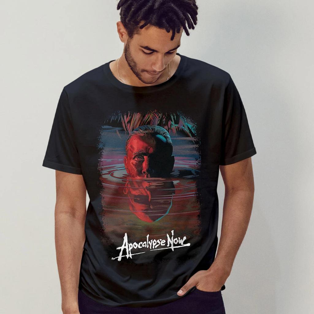 Apocalypse Now 1979 Movie Graphic Tshirt Prue Cotton Tee Fitness Print Workout Tee Streetwear Harajuku Men Clothing Top