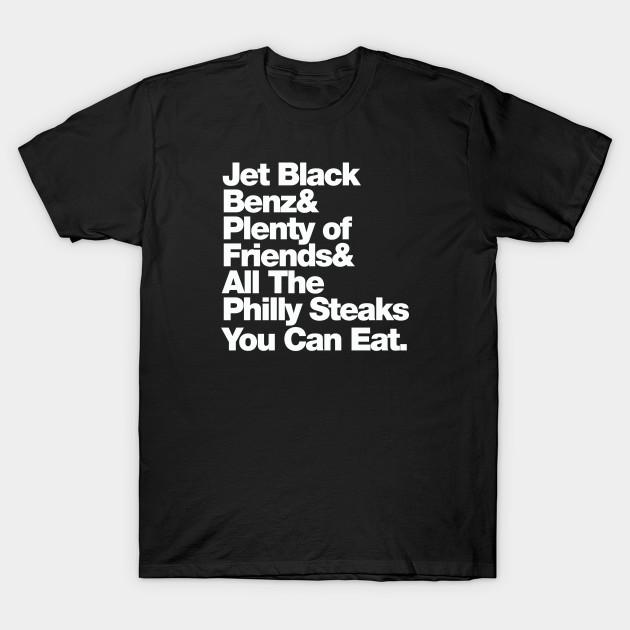 Asian Size Men Black Print T-shirt Motown Philly Back Again No-Cut Heat Transfer Print Cotton Tshirt