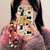 Милый Чехол-Цепочка с Черным КотомДля Samsung Galaxy A17 A07 A16 A15 A14 A13 A56 A55 A54 A52 A36 A35 A34 A26 A25 A24 A06 A05S M15 M16 M36