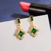 Sace Gems Classic Copper Alloy Zircon Earrings For Women Wedding Party Gifts