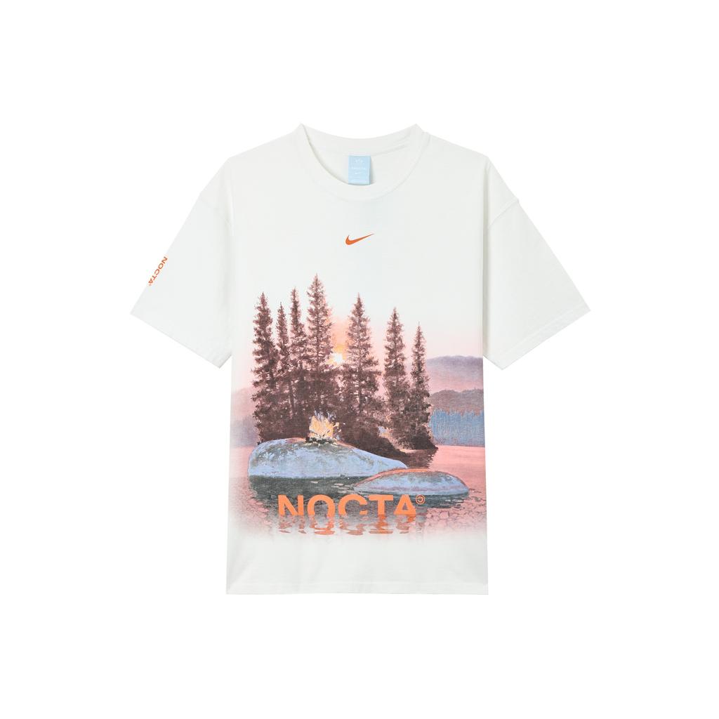 Nike Футболка с коротким рукавом X NOCTA Opal (Азия) Белые топы унисекс FV7866-100
