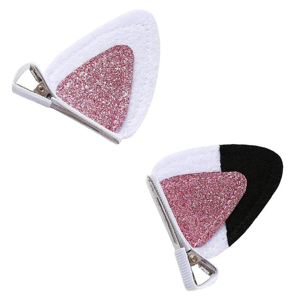 Милая аниме-повязка на голову с кошачьими ушками для макияжа, костюма для косплея, заколки для волос, головной убор для вечеринки на Хэллоуин, женский головной убор для мытья лица