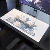 Cute Cartoon Cat Mouse Pad Large Computer Keyboard Mouse Pad Kawaii  Natural Rubber Anti-Slip Mat Perfect Gift Girlfriend Women