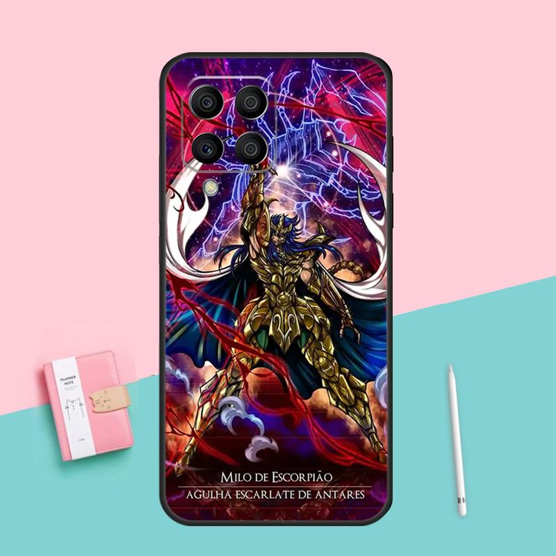Saint Seiya Aiolos Camus Cover For Samsung Galaxy M54 M14 M13 M23 M33 M53 M11 M21 M31 M51 M31s M12 M22 M32 M52 Case