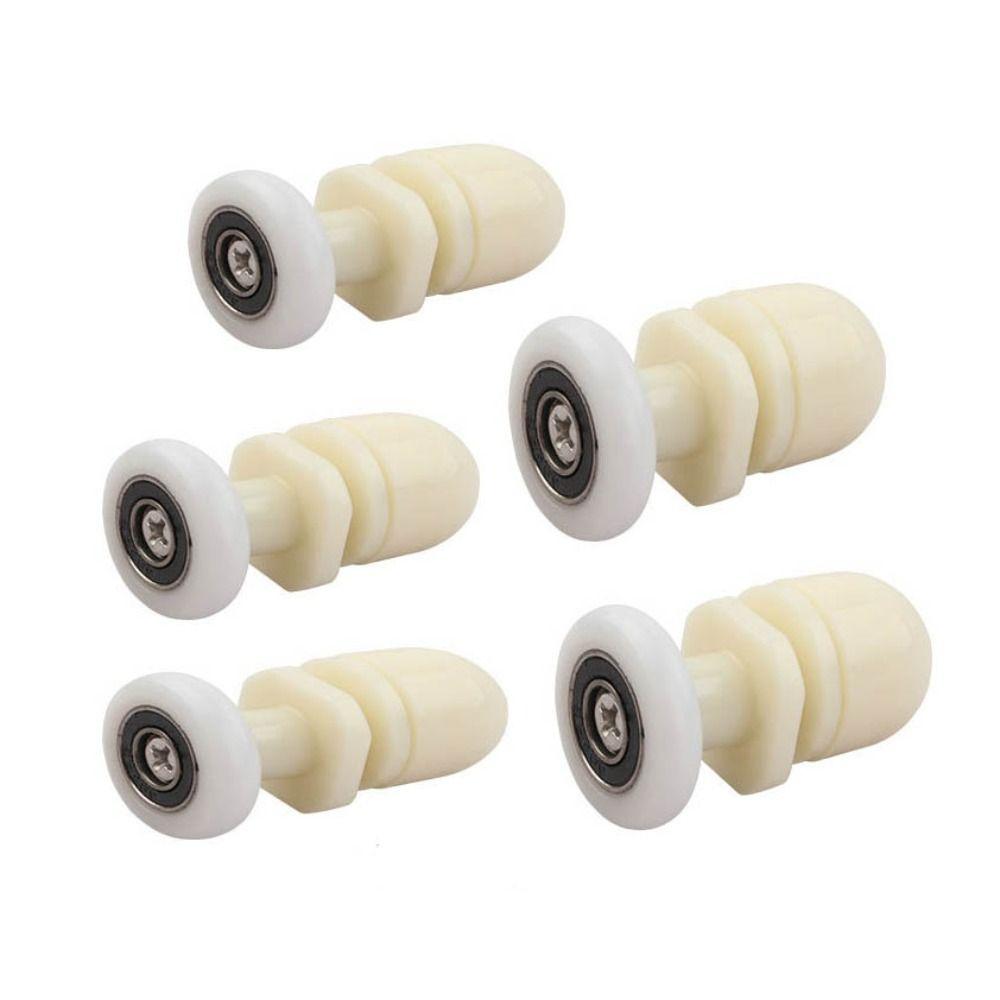 Ролики для душевой двери из ПВХ, запасные части, подвесное колесо, новый шкив для стеклянной двери, ванная комната