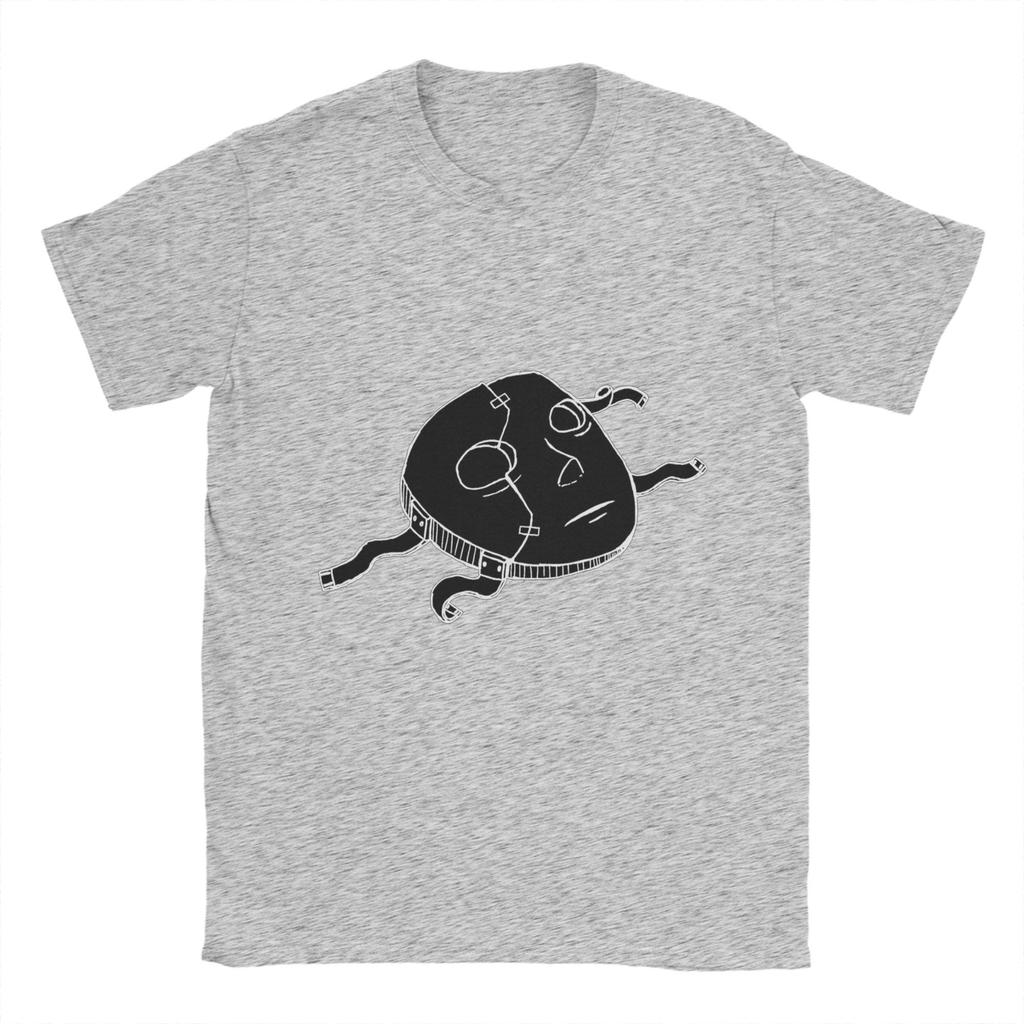 Футболка из 100% хлопка с дизайном маски Салли для мужчин, пляжная уличная одежда, футболки с круглым вырезом, модные футболки, топы оверсайз с принтом