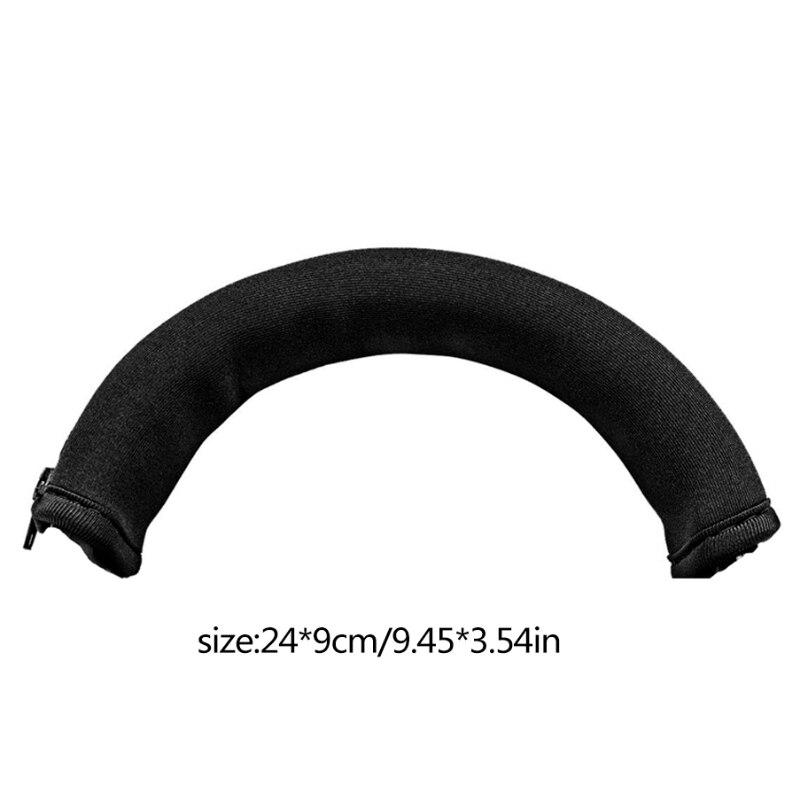 For Corsair Virtuoso RGB Wireless Gaming Headphones Headband Cushion Bumper Cover Zipper Replacement