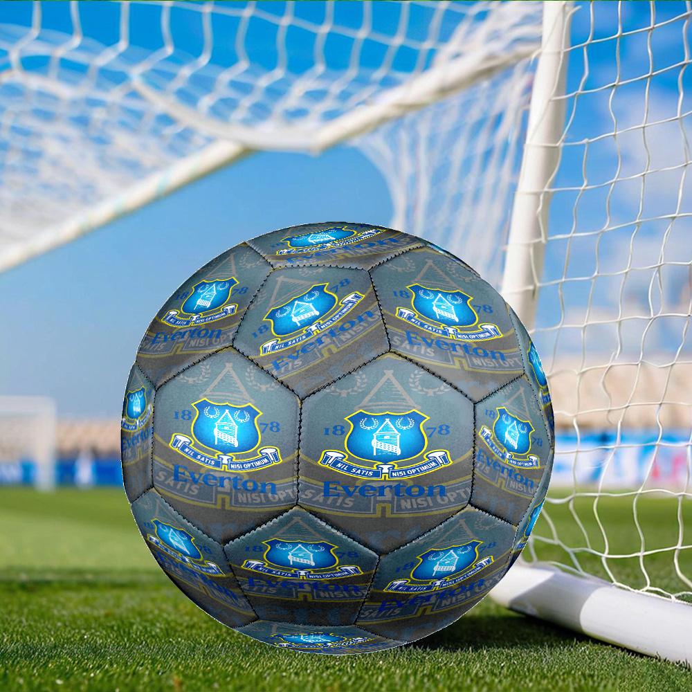 Green Football Club Emblem Printed Size 5 Soccer Balls, Anti-Slip, Protective Football, Outdoor Sport, a Unique Gift Suitable for him/her, Birthday