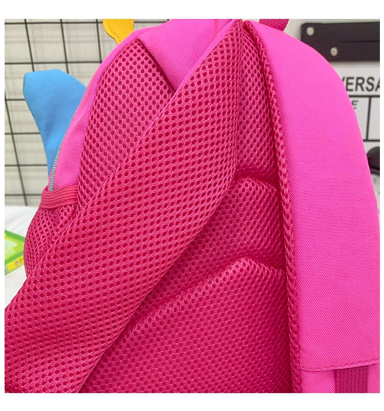 Летний детский рюкзак Anti-Lost 2024 года: Красочный дизайн мультяшной бабочки