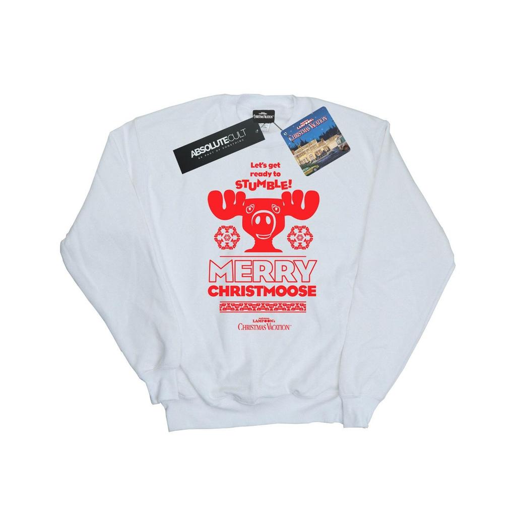 National Lampoon´s Christmas Vacation Mens Merry Christmoose Sweatshirt