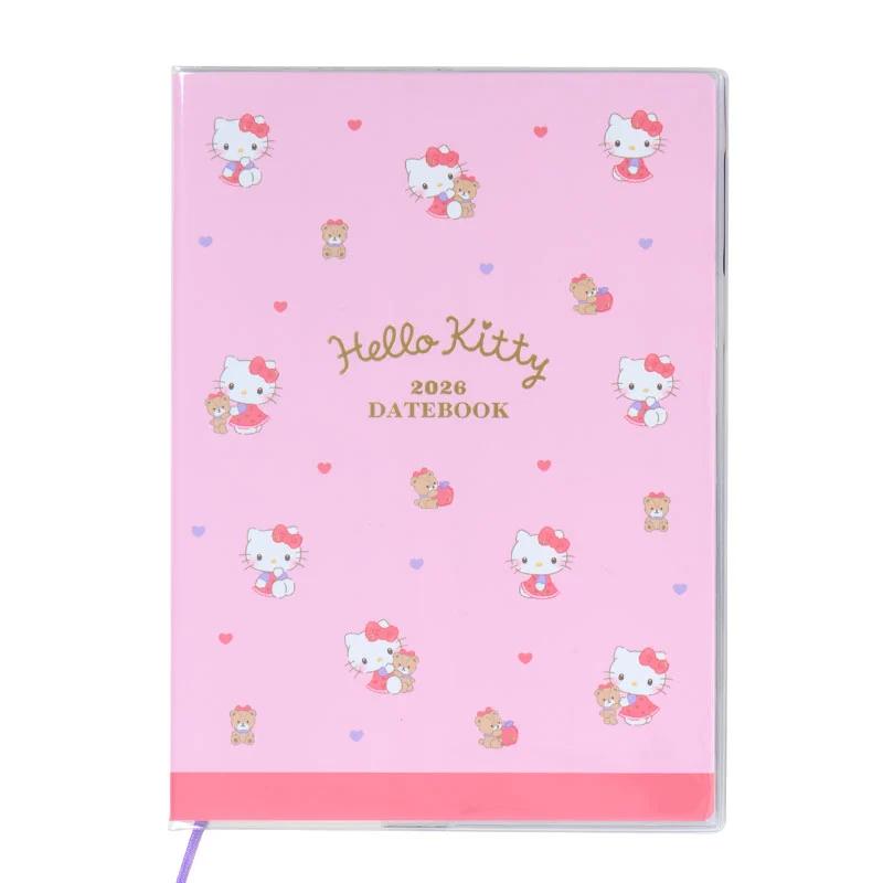 Sanrio Hello Kitty Ежедневник A5 2026 Япония НОВЫЙ Персонажи Sanrio