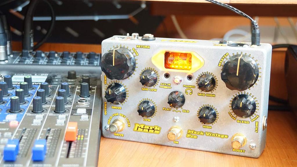 Markbass Mark Base Tube Preamp Pedal Mark Vintage Pre MAK-VPRE
