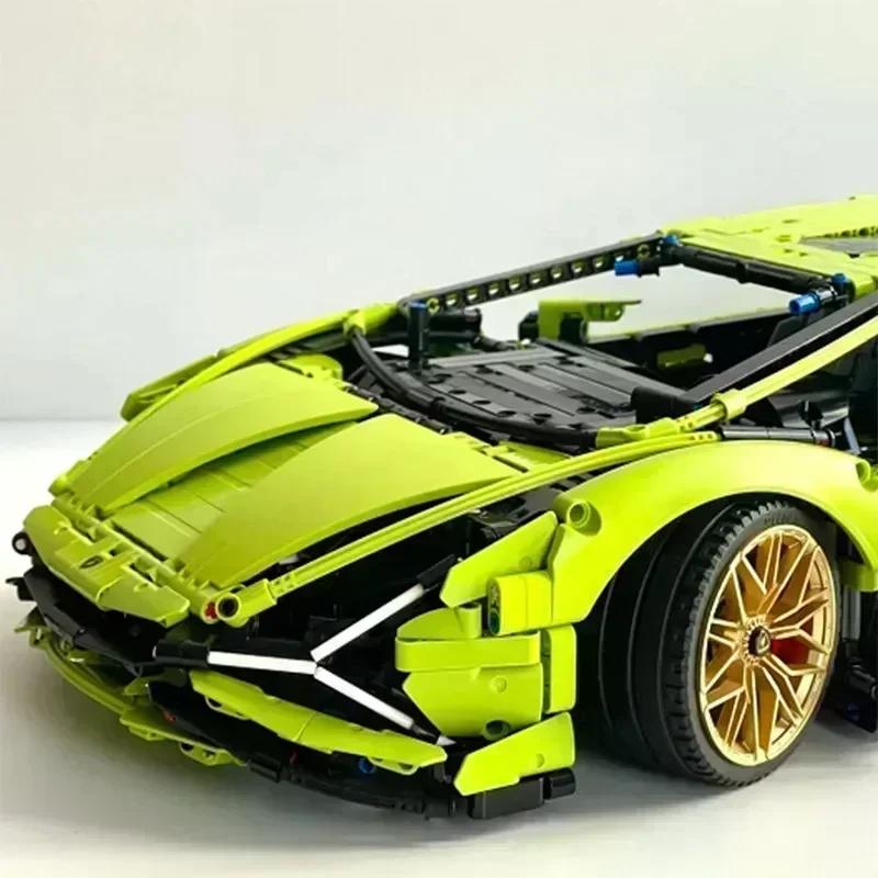 Совместимый 42115 Технический Lambo Moc Модель Суперкара Строительные Блоки FKP37 Кубики Для Взрослых Игрушка Для Мальчиков и Девочек Подарки