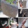 12x20/24x20cm Self-adhesive Rhinestone Crystal Glitter Stickers Sheet DIY Diamond Decoration Sticker Phone Car Trim Decor Decal