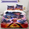 3pcs Duvet Cover Set (1*Duvet Cover + 2*Pillowcase, Without Core), Final Fantasy Print Soft All‑Season Bedding Set, Home Bedroom Decor Gift