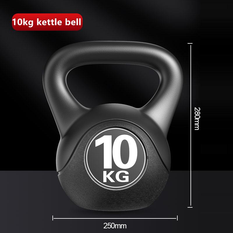 Portable Iron Sand Kettlebell for Full Body Workout Non-slip Home Fitness Equipment for Men Women