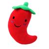 Stress Relief Pet Plush Toy Colorful Cartoon Fruit Animal Shape Bite-resistant Sounding Doll Molar