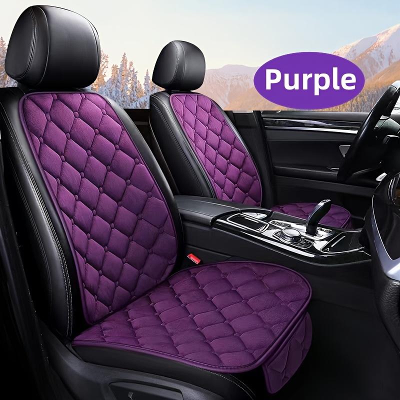 2 шт. Подушки на сиденья автомобиля из короткого плюша с нежной подкладкой из пуха, с нескользящим дном и сумкой для хранения, Универсальные для автомобиля, грузовика, внедорожника, офисного кресла