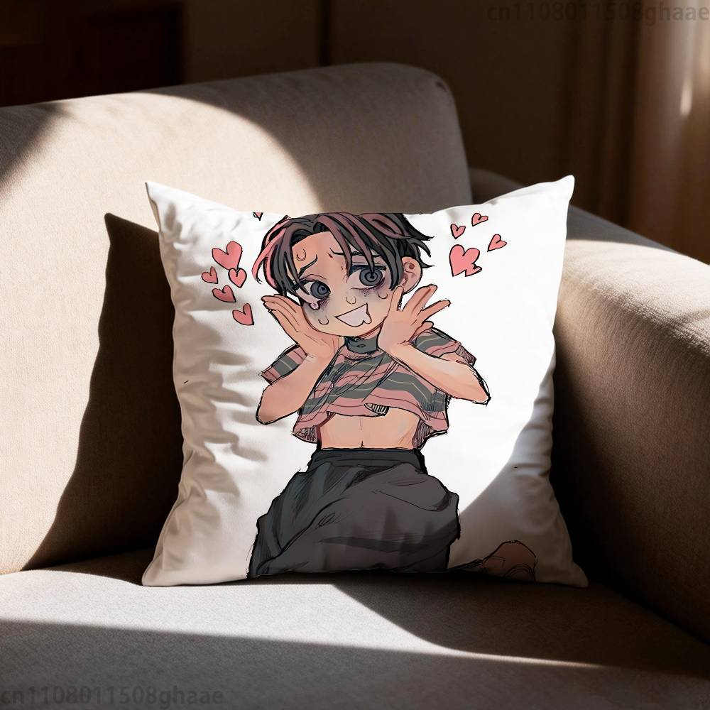 Подушка с принтом Killing Stalking, чехол на подушку для гостиной, дивана, спальни, декорация для дома