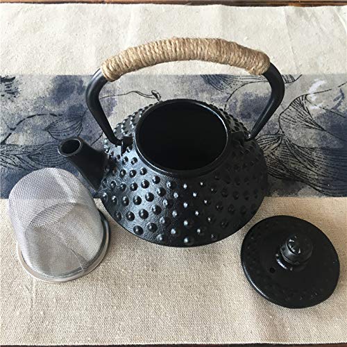 Hwagui Iron Kettle Iron Replenishment IH Compatible Teapot Direct Fire Kettle IH Hail 300ml