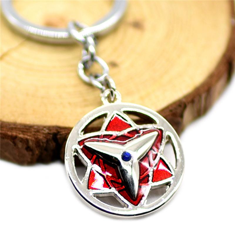 Naruto Anime Mask Keychain Uchiha Itachi Uzumaki Naruto Alloy Car Keychain Bag Pendant Key Ring Young Boys Girls Cosplay Accessories