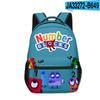 Цифровые Строительные Блоки Numberblocks Начальная и Средняя Школа Школьные Сумки Детские Рюкзаки Цифровые Рюкзаки с Полным Принтом