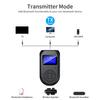 Bluetooth 5.0 Передатчик Приемник 3,5 мм AUX 3 в 1 Беспроводной Bluetooth Адаптер С Экраном Дисплея Низкая Задержка Аудио Адаптер ЖК-дисплей