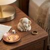 3D Printed Sitting Elephant Figurine Minimalist Warm Elephant Ornament  Mother's Day Gifts