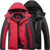 Winter Men's Outerwear Jackets Thick Velvet-Lined Windproof and Warm Mountaineering Jackets Skiing Suit