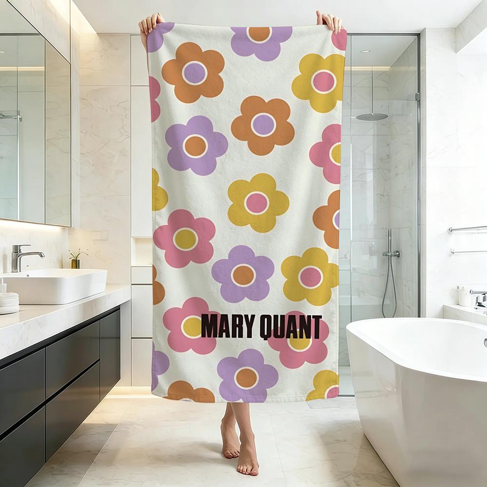 Винтажное полотенце M-Mary QuantS Качество пятизвездочного отеля Экологичное Ультрамягкое Толстые полотенца и пляжные полотенца