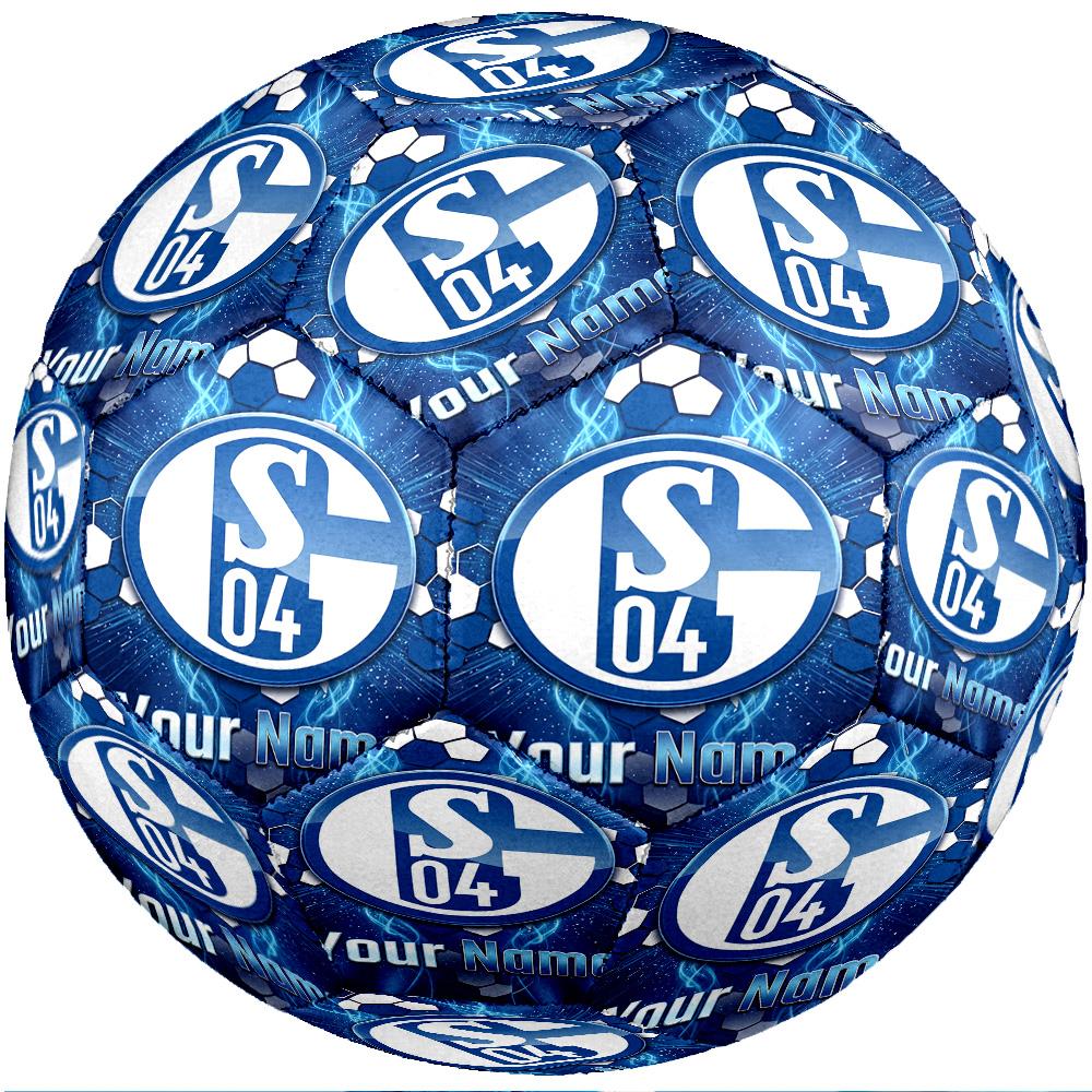 Футбольный мяч Schalke 04 FC, модный, размер 5, износостойкий, нескользящий, для спортивных тренировок, развлечений