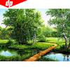 Diamond Mosaic Summer Landscape 5D DIY Diamond Painting Embroidery Cross Stitch
