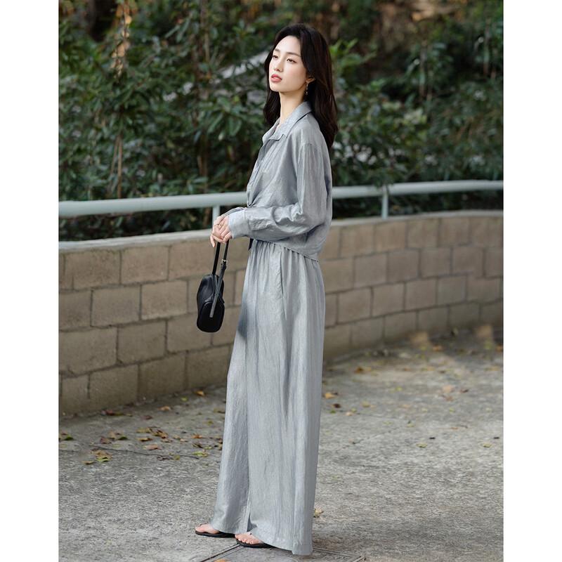 Шелковый плиссированный ацетатный комплект из двух предметов Demana