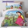 Autumn Harvest Journey Custom Name Pattern Bedding Quilt Set Quilt Cover Pillowcase Home Birthday Gift(1 * duvet cover + 2 * pillowcase, without core)
