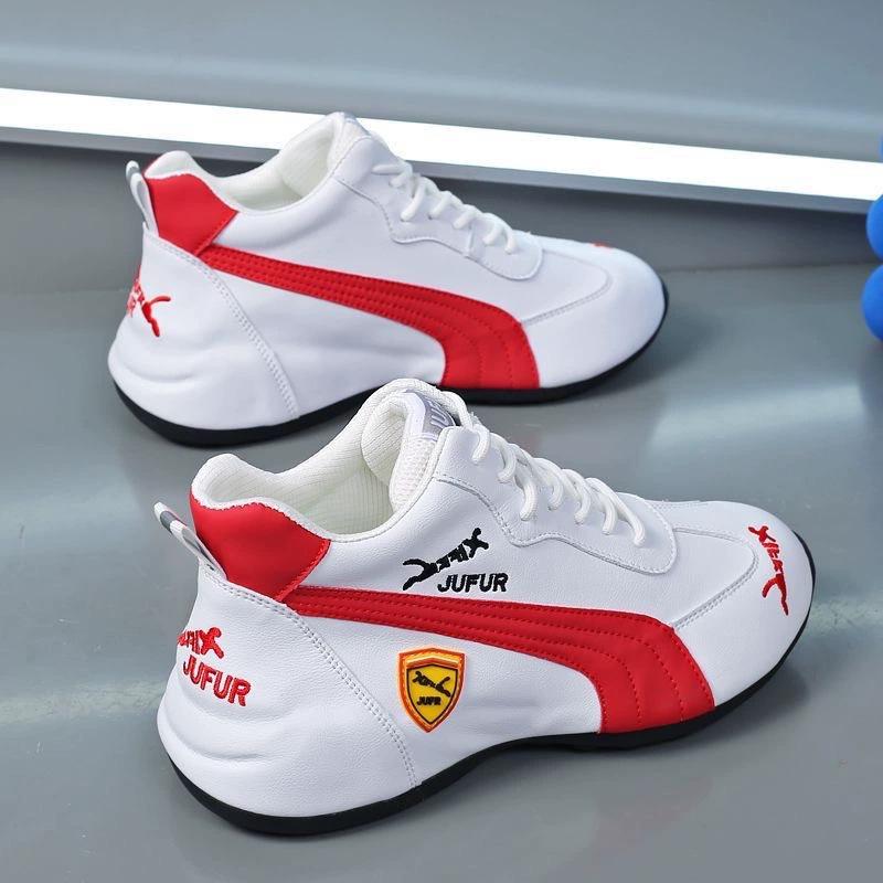 Мужская обувь лето новая кожаная поверхность повседневная модная спортивная обувь водонепроницаемая высококачественная обувь для путешествий трендовая универсальная обувь для мужчин