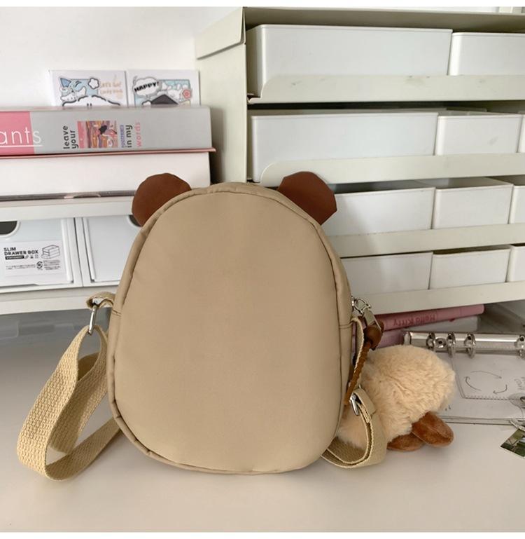 Детская сумка женская сумка через плечо мультяшный студент медведь сумка через плечо