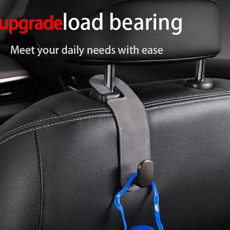 2Pcs Hook Hidden Car Seat Headrest Hook Auto Back Seat Organizer Hanger Handbag Clothes Bracket Car Interior Accessories