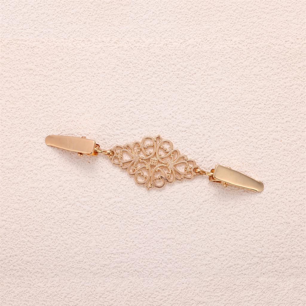 1/3 шт. Зажим для свитера, кардигана, застежки для воротника рубашки, украшение, металлическая пряжка