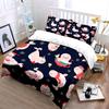 Cute Seals in Winter Design Bedding Duvet Cover Set  (1*Duvet Cover 2*Pillowcases, without duvet insert)
