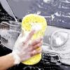 Car Wash Sponge Block Car Motorcycle Cleaning Supplies Large Size Sponge Brush Dusting Random Color Car Cleaning Tool
