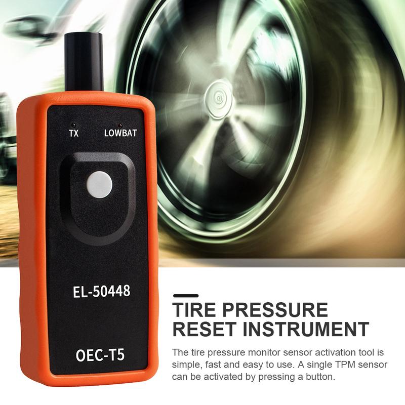 EL-50448 OEC-T5 Tire Pressure Reset Tool Reusable Automatic Tire Pressure Monitor Sensor Reset TPMS Relearn Activation Tool