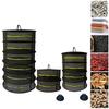 2/4/6 Layers Herb Drying Mesh Net Foldable Fishing Hanging Dryer Bags Fabric Hangplant Nets Rack Zipper Net