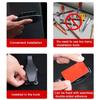 2PCS Car Umbrella Holder Car Hook Seat Back Hook Multi-Purpose Trunk Umbrella Holder Car Umbrella Storage Fixing Bracket