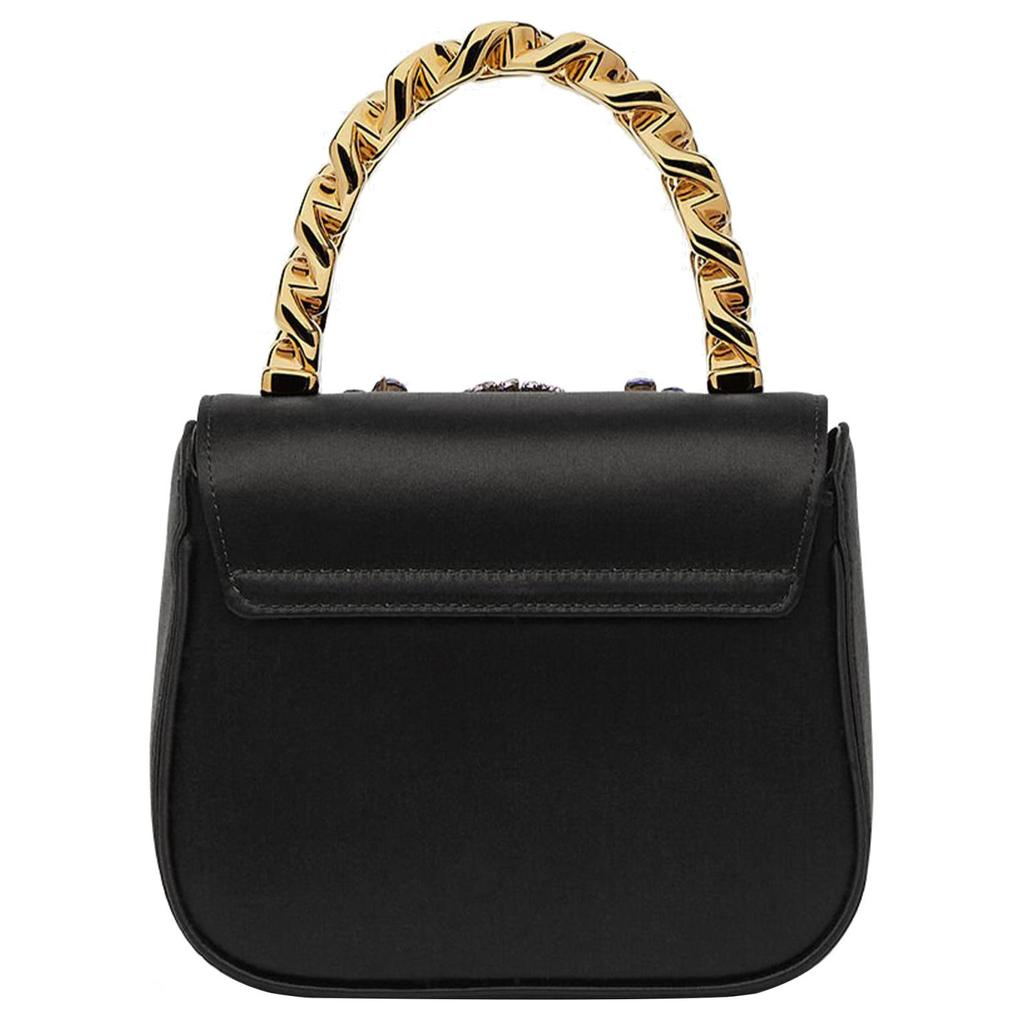 Versace Мини-сумка La Medusa Черный/Золотой Женские сумки 1003016-1A04293-1B00V
