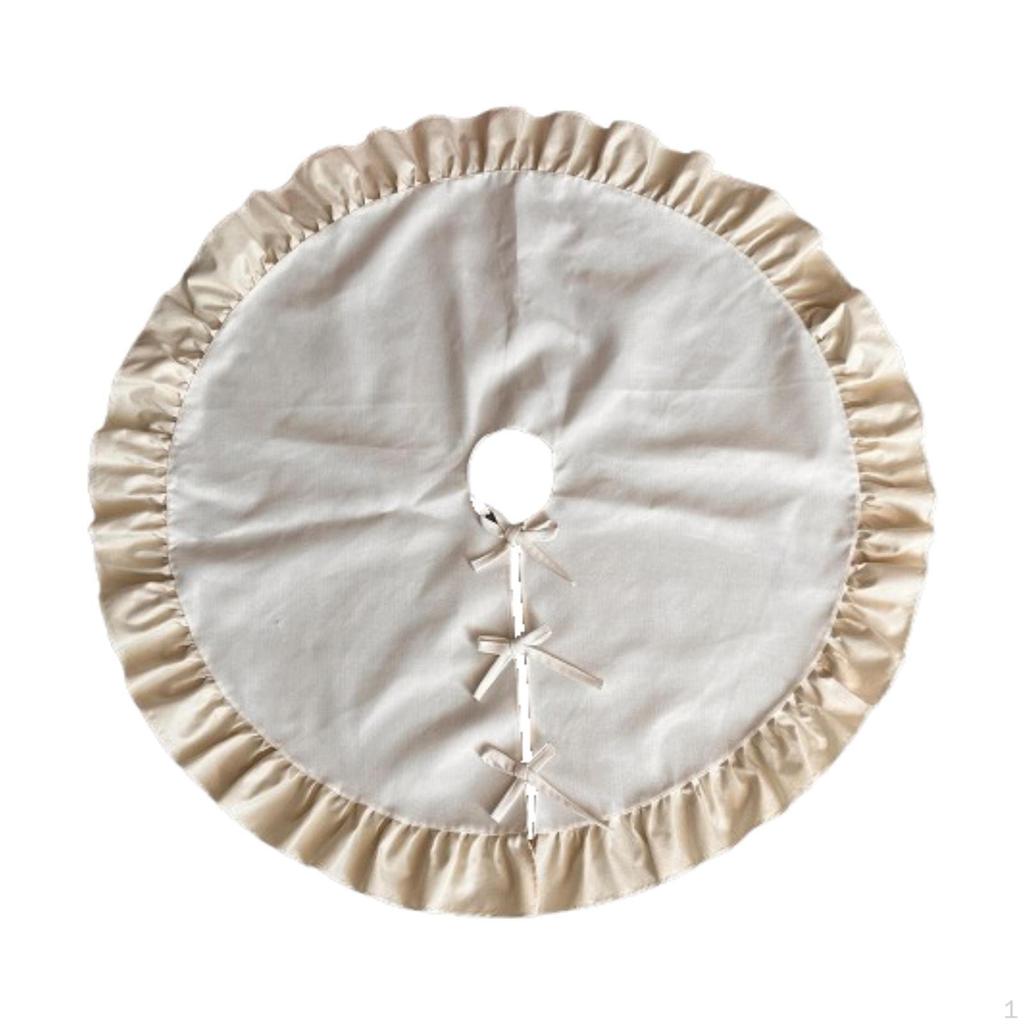 Рождественские украшения для юбки, ковер для домашних праздников