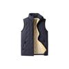Мужской ультразвуковой флисовый безрукавный жилет для улицы со стойкой