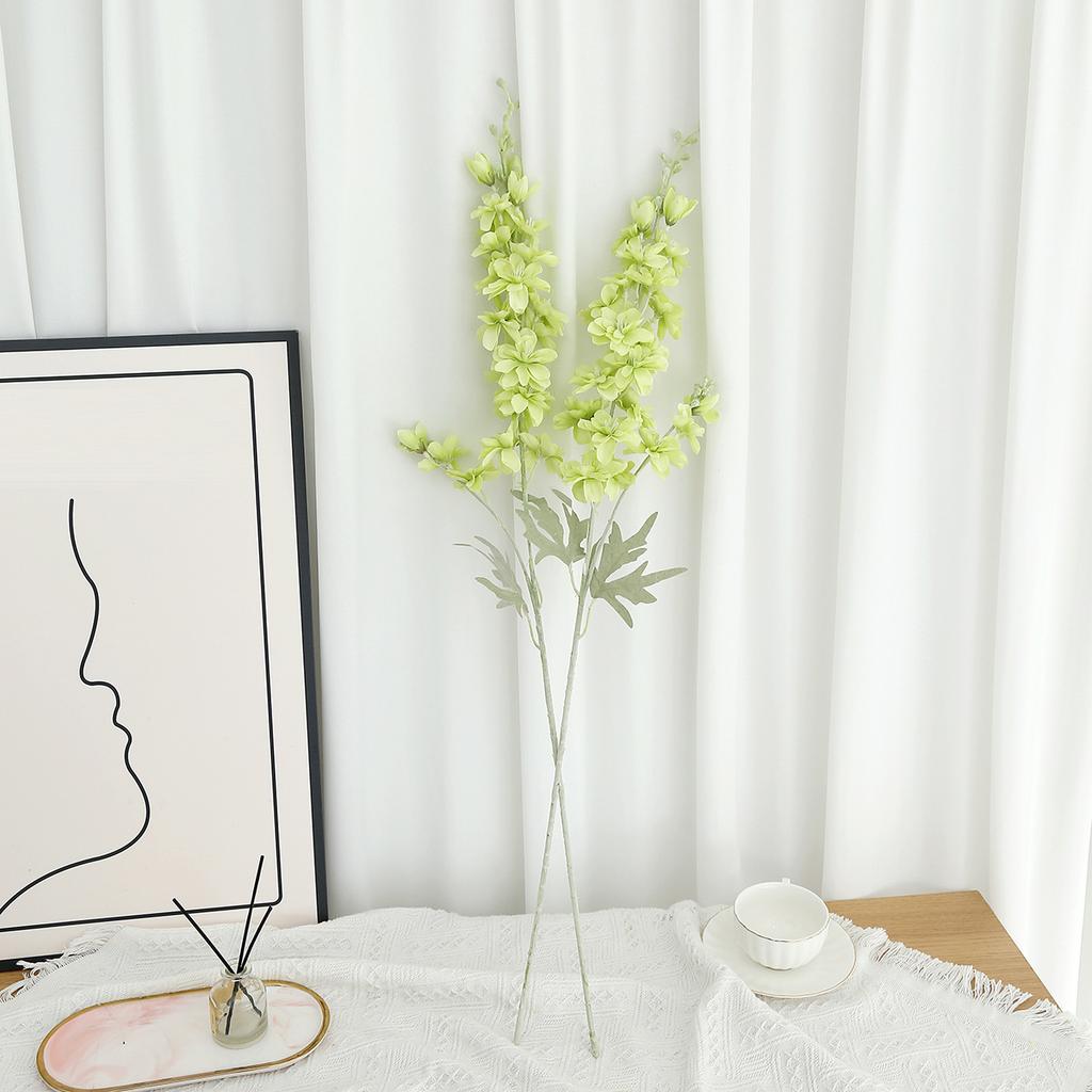 Yannew 3 шт. 85 см Дельфиниум Искусственные цветы Длинный стебель Шелковый Гиацинт Свадебные Цветочные Композиции Украшение Декор для Дома Комнаты