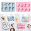 Cake Making CupCake Halloween Chocolate Mold Skull Gummies Candy Ice Tray Silicone Pudding Mould